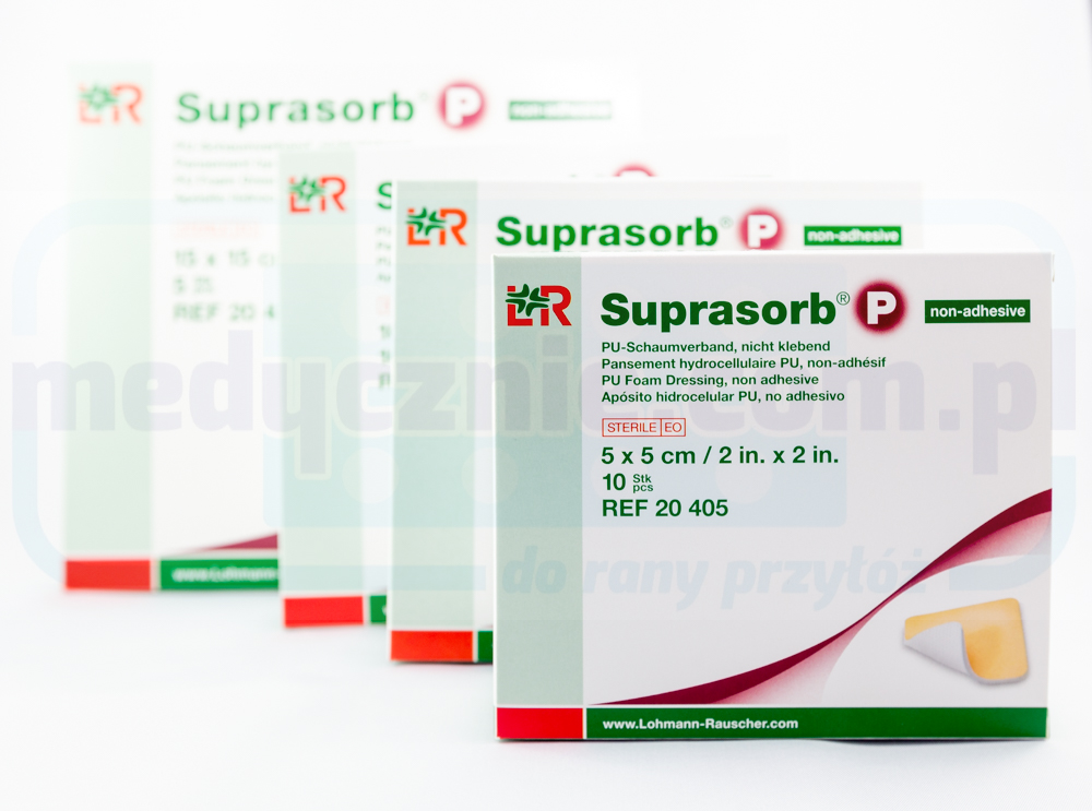 Suprasorb P 10*10cm piankowy NIEPRZYLEPNY 1szt